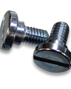 Slotted pan head screw  M 6x 3 DIN 923 w/shoulder glav